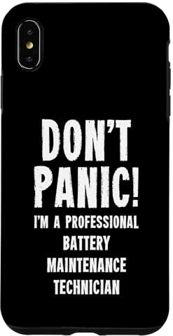iPhone XS Max Battery Maintenance Technician Case