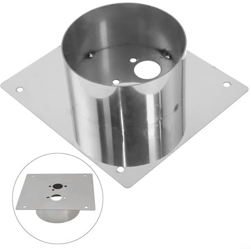 HomeVortex Edelstahl 60 mm Turm planar, Dieselheizungs-Montageplatte, mit für Eberspacher für Webasto Chinese, Klimaanlage, Heizsystem-Zubehör