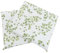 CB Home & Style Sitzkissen Stuhlkissen Blumen Dekokissen 2er-Pack 40x40cm (Ginkgoblüte)