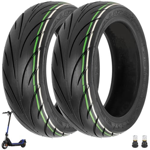 VOLOHAS 9,5x2,5 Tubeless Reifen für NIU KQi3/KQi3 Pro/KQi3 MAX/KQi3 Sport, 9,5 Zoll Schlauchloser Reifen, Verdickter Verschleißfester Luftreifen Verdickte Ersatzräder (2 Stück)