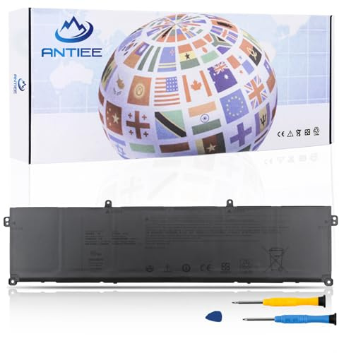 ANTIEE 90Wh M02R0 Laptop Battery Compatible with Dell Alienware X16 R1/R2 Dell Alienware P120F P120F007/P120F008 Series MO2R0 HP26N 0HP26N 0MRWR6 11.4V 7698mAh/6-Cell