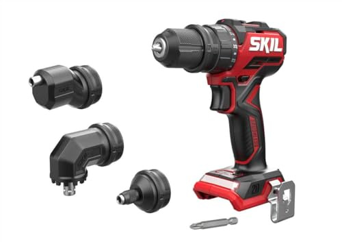 Taladro atornillador 20V Skil 3066CA sin carbón + 4 accesorios (sin batería ni cargador)