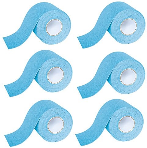 K-Active Kinesiologie Tape Classic BLAU, wasserabweisend und hypoallergen, 50 mm x 5 m, 6 Rollen