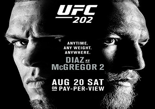 Poster UFC Conor McGregor gegen Nate Diaz
