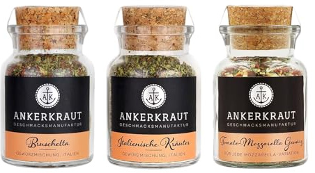 Ankerkraut KS0909 Gewürzmischungen Antipasti Set für Alle