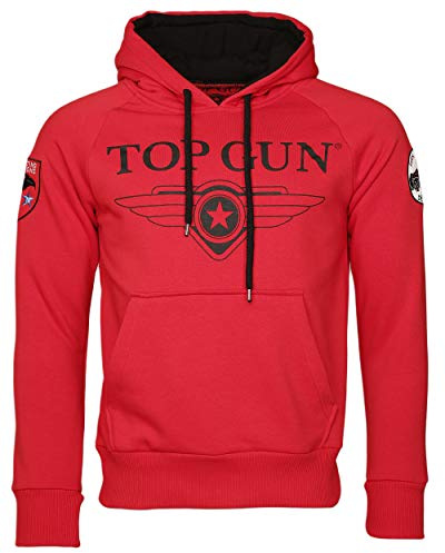 Top Gun Herren Hoodie Defender Tg20191012 Red, M