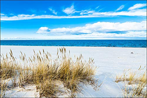 Muralo Fototapete Landschaft 240 x 360 cm Vlies Tapete Wandtapeten Meer Strand Himmel Wohnzimmer Schlafzimmer Moderne Wandbilder XXL Natur Panorama Wand Dekoration