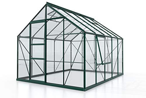 Vitavia Meridian 1 8300 HKP 4 mm, smaragd Gewächshaus 2 Dachfenster 1 Sweitenfenster