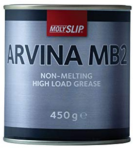 Molyslip Arvina MB2 Non-Melting, High-Load Bearing Grease 450 g Tin
