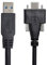 Xiwai 5 metros USB 3.1 tipo C doble tornillos de bloqueo a estándar USB 3.0 cable de datos tipo de montaje para grabadora de cámara