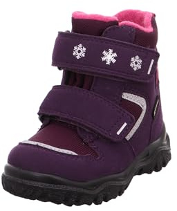 Superfit Baby Mädchen HUSKY1 warm gefütterte Gore-Tex Schneestiefel, LILA/ROSA 8500, 20
