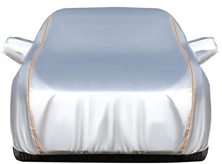 Ganzgarage abdeckung schutzhülle hagelschutzplane Hochleistungs-Auto-Abdeckung Kompatibel Mit Dacia / Duster Duster 2 Duster Pro | Outdoor-Schnee-Regen-Hagel-Schutz-Oxford-Auto-Plane, Anti-Scratch-Aut