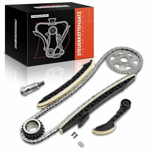 Frankberg Steuerkettensatz Kompatibel mit W169 W245 W203 S203 W204 W210 S210 B906 W638 W639 2.0L 2.1L 1998-2014 0009936876