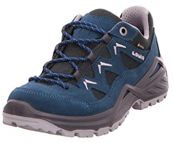 LOWA Halbschuh SIRKOS EVO GTX LO Ws [2024] petrol/silber, 38
