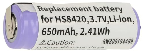 vhbw Akku Ersatz für Philips KR112RRL, US14430VR für Rasierer Haarschneider (650mAh, 3,7V, Li-Ion)