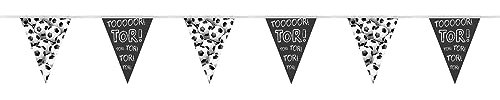 Heku - Papier-Wimpelkette *Fußball Party*, 4 m lang
