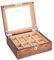 Uhrenbox Schmuckschatullen Echtholz Glasdeckel Schiebedach 8 Slots Uhrenbox Armband Männer Frauen Geschenk Schmuck Display Aufbewahrungsbox Lofty Ambition