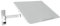 Drall Universal Wall Mount with Shelf Adaptor Plate for Laptop Notebook Netbook Tablet PC Model: L52W-APWA White