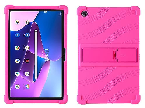 Funda de silicona para tablet Lenovo Tab M10 Plus de 3ª generación de 10.6 pulgadas 2022 TB-125/TB-128, apta para niños, funda de silicona suave ajustable para Tab M10 Plus de 3ª generación 10.6 con