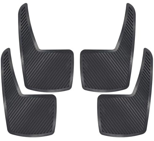 VBNYBA Auto Kotflügel Universal-Schmutzfänger vorne und hinten, Schmutzfänger, Schutzbleche für LKW, Geländewagen, SUV, Auto, ABS-Material, Auto-Ersatzteile