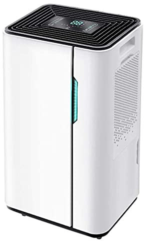 GLJTUO Deshumidificador, Secador De Ropa De Interior Deshumidificador De Alta Potencia De 310 W, Silencioso Industrial, Tanque De Agua De Gran Capacidad De 3,5 L, Descongelación,