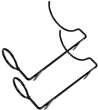 iplusmile 2pièces Présentoir à Vin Fer Forgé Avec Étagères Casier à Vin Original Porte-bouteilles Support Pour