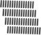 FIXOSHEE 100pcs Dishwasher Rack Caps Covers for against Scratches and Easy Installation Dishwasher Accessories for Prong Racks and Threaded Parts