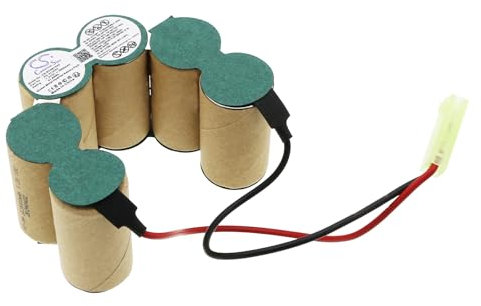 CS Batterie de rechange haute capacité pour Rowenta Cleanette Air Force AC912501 RS-AC3583 3000 mAh / 21,60 Wh