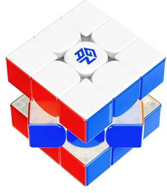 GAN 16 Maglev Max Zauberwürfel 3x3, Magnetischer Professionelles Speed Cube | Original Speedcube für Wettkämpfe, Puzzle-Denksportspielzeug für Kinder Anfänger und Erwachsene, Fidget-Spielzeuge, UV