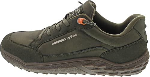 Dockers by Gerli Herren Sneaker Low Back Slip 57YN006-630840 Olive