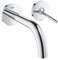 Grohe Atrio, Badarmatur - 2-Loch-Waschtischbatterie, Chrom, 19287003 Ausladung 185