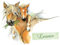 GRAZDesign Wandtattoo Pferd & Fohlen | personalisiert mit Namen | Wandtattoo Kinderzimmer Mädchen | Wandsticker Pferdekopf braun | Deko Wanddeko selbstklebend, 55x40cm