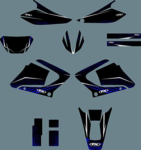 MXP Graphics DST0982 3M Custom Motorcross Aufkleber Motorrad Aufkleber Grafik-Kit für Yamaha DT X 125 2002-2007