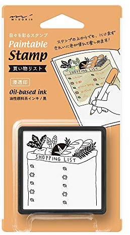MIDORI Stempel, Einkaufsliste (35388006)
