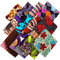 12 Stück Afrikanischer Muster Stoff Fat Quarters Stoff Afrikanischer Stoff Meterware für Nähen Mundschutz Machen, Basteln Projekte und DIY Patchwork, 19,5 x 15,7 Zoll/ 50 x 40 cm