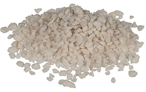 hibuy Dekosand, Dekogranulat Ø 4-8 mm - Weiß - 400 g in Kunststoffdose