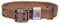 Carhartt Pet Voll Verstellbares breites Gurtband-Halsband für Hunde, Carhartt Brown, Größe M