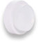 EVI Herrajes | Tope de Puerta Adhesivo para Pared/Manilla | Ø24x14mm | Acero Inoxidable Lacado Blanco - Goma Blanca | Incluye Tornillo + Taco de Sujeción | Mod.I-20524TPMBL