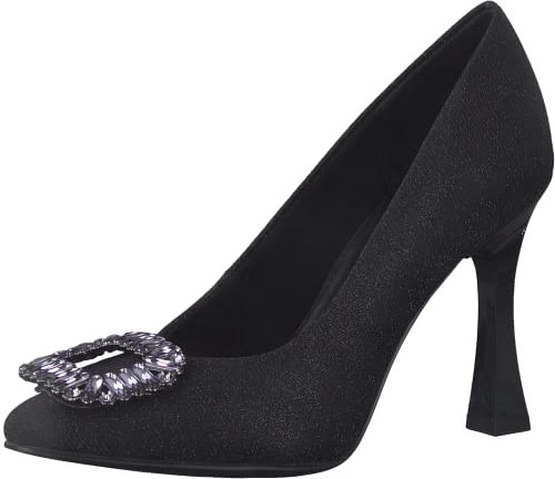 MARCO TOZZI Damen 2-2-22421-20, Scarpe décolleté Donna, Nero Metallizzato, 40 EU