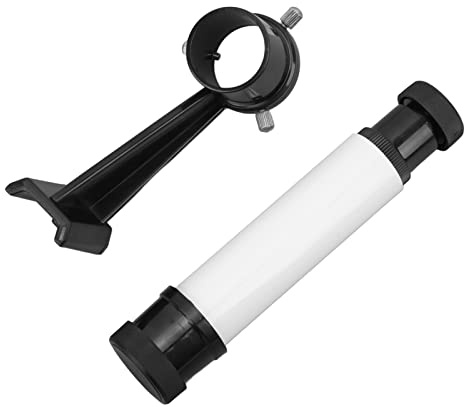 Buscador para telescopio, buscador de 5 x 24, 5 telescopios astronómicos con soporte base en línea, telescopio en cruz portátil, para astronomía