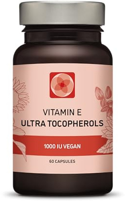 Kala Health Vitamin E 1000IU Ultra Tocopherol 450mg Vitamin E Vegan – All 4 Tocopherols - Alpha Tocopherol + Beta + Gamma + Delta – Unique Formula