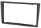 Audioproject A386.3 - Funda para radio de coche 2 DIN para Opel Corsa C Combo Omega Astra Vectra Meriva Agila Gris Humo London Smoke