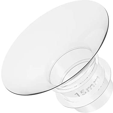Upgrade Your Breast Pump with NurivaFit Silicone Flange Inserts - Compatible with Top Brands - Enhance Pumping Efficiency and Experience Ideal Fit (19mm)