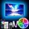 GIPOYENT - Iluminación LED para TV de 40 a 65 pulgadas - Tira luminosa RGB 13,1 ft con función Bluetooth para cine en casa