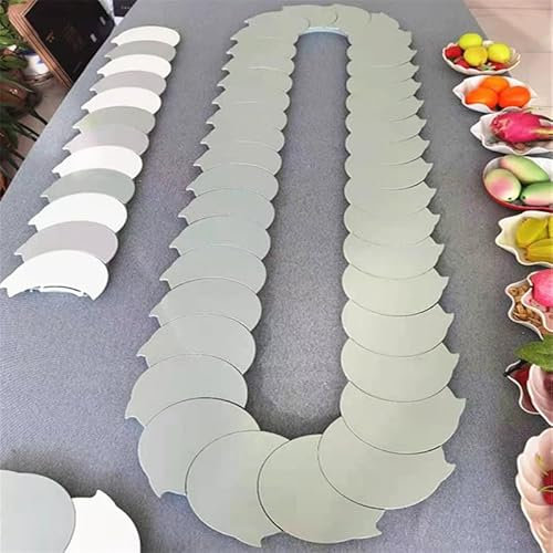 Lazy Susan Piatto Girevole Per Alimenti, Tavolo Da Pranzo Girevole Manuale a 360°, Lunghezza Regolabile, Vassoio Girevole Da Tavolo Da 1-2 M, Piatto Da Portata Grande, Per Decorazioni Per Feste