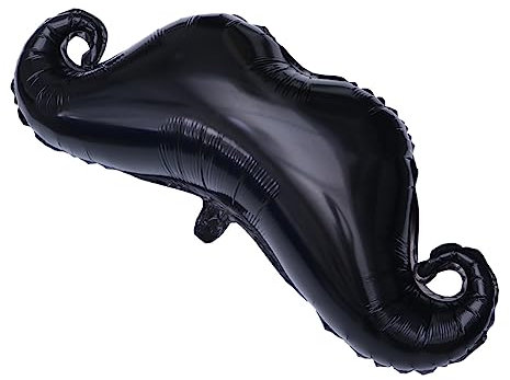 DRESSOOS 3 Stücke Folie Ballon Set Für Geburtstag Party Dekorationen Bart Ballon Party Luftballons Ballon Aluminium Film