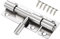 3inch Barrel Bolt Latch, Sliding Door Latch Lock, 304 Stainless Steel Thickened, Slide Bolt Latch with Screws (1Pack/Chrome)