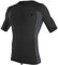 ONeill Mens Premium Skins Short Sleeve Rash Vest Top - Black Graphite - Breathable Quick dry