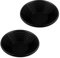 Relaxdays Set 2 Setacci per Oro, Kit Metal Detector Cerca Metallo, Batea Fiume, Gold Pan HxD: 8 x 38 cm, Plastica, Nero