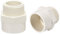 TOP-VIGOR Lot de 2 raccords de tuyau en PVC, 40 mm G1-1/4 filetage mâle en PVC, raccord d'union